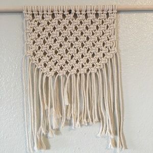 Hand-Crafted Macramé Wall Hanging